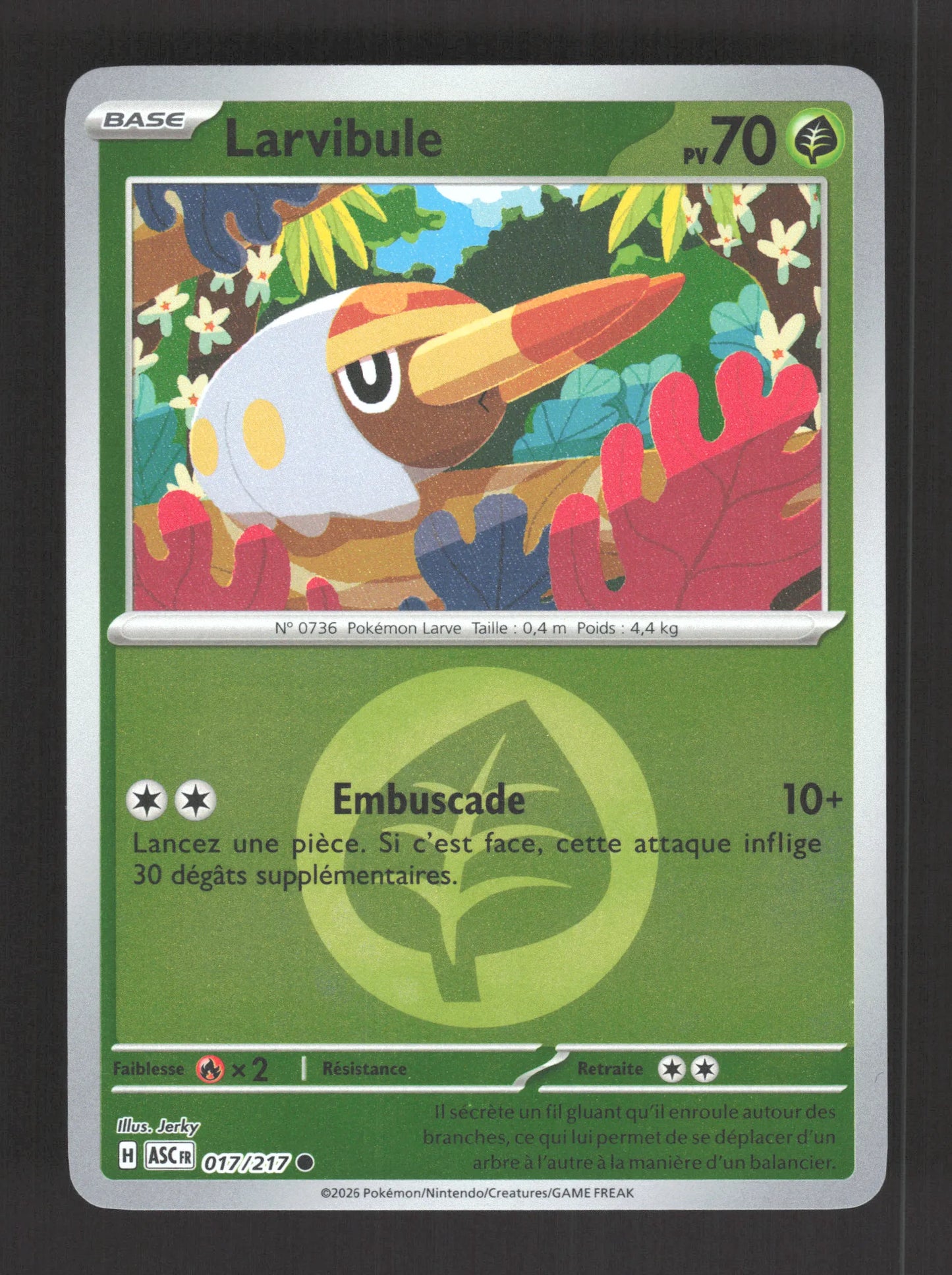 017/217 Larvibule REVERSE ENERGIE - Héros Transcendants