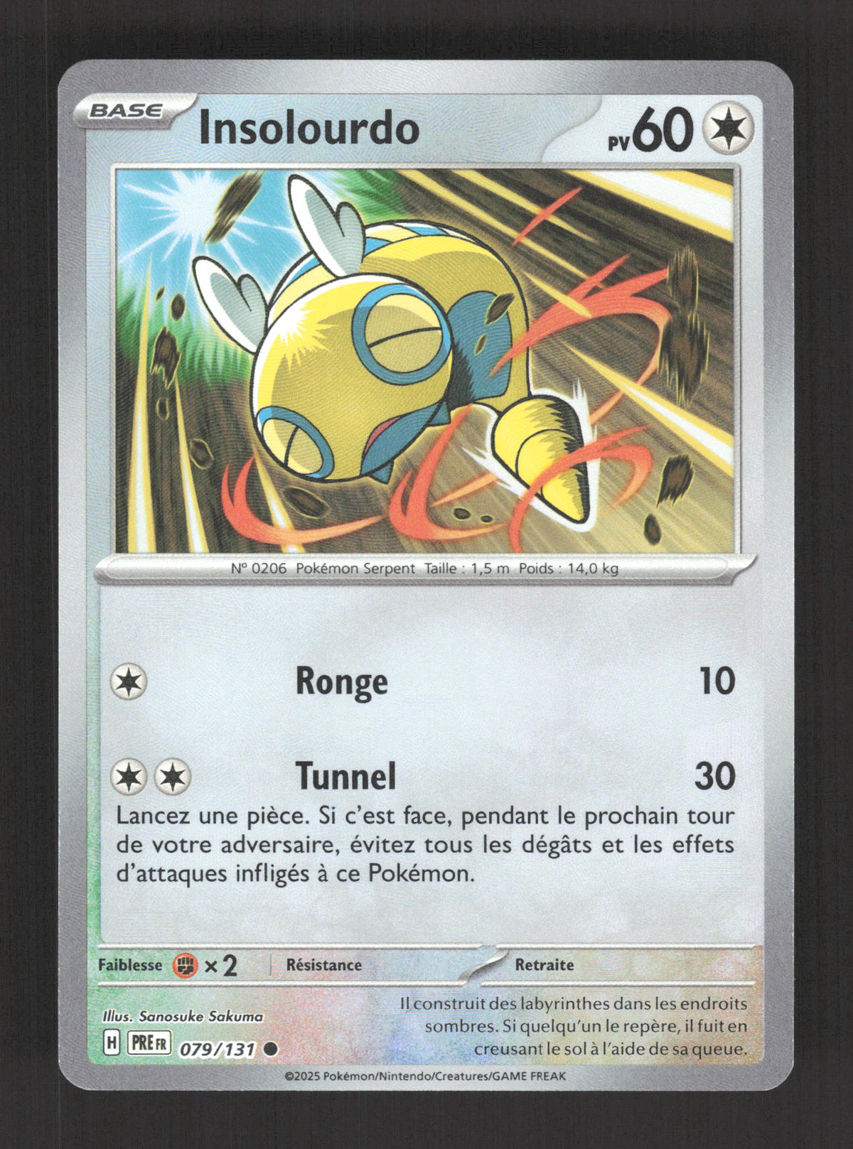 079/131 Insolourdo POKEBALL - Évolutions Prismatiques