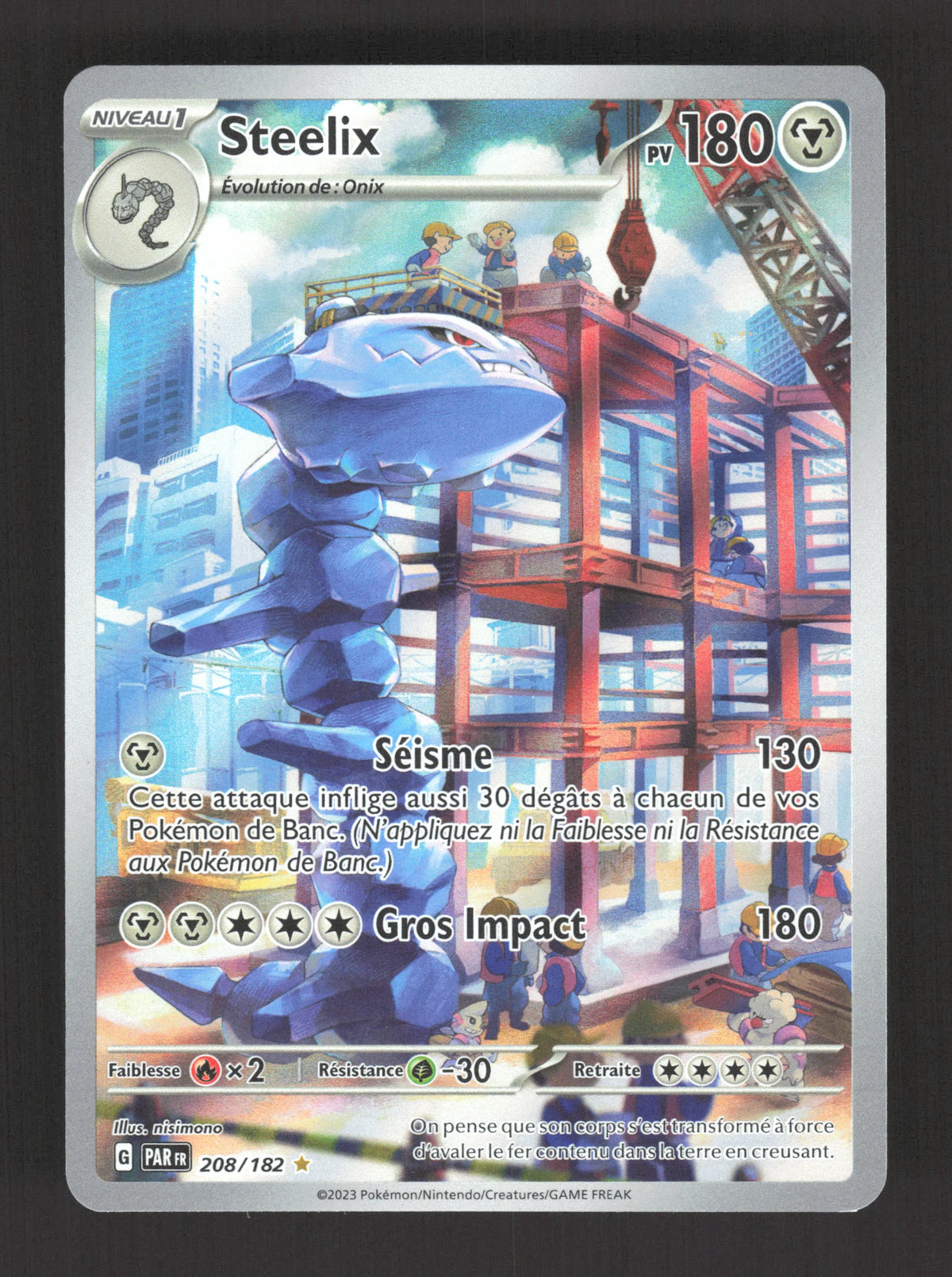 208/182 Steelix AR - Faille Paradoxe