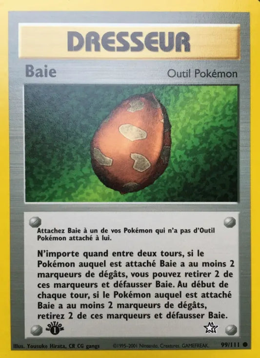 99/111 Baie DRESSEUR - Neo Genesis