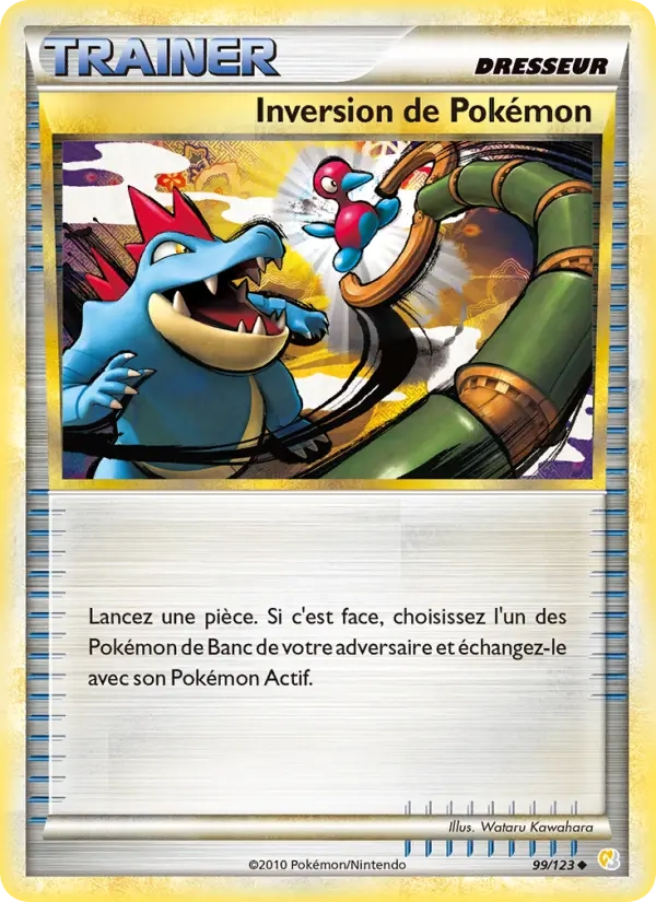 99/123 Inversion de Pokemon REVERSE - HeartGold SoulSilver