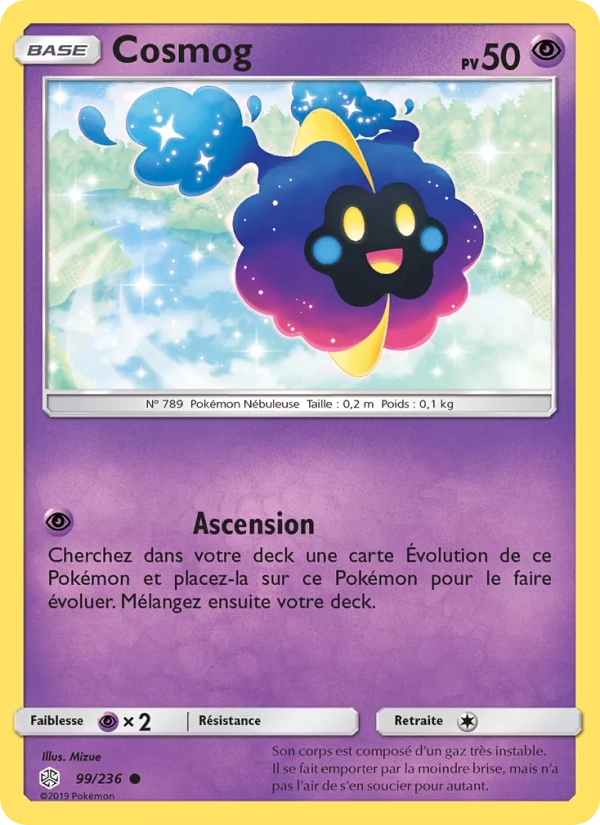 99/236 Cosmog REVERSE - Éclipse Cosmique