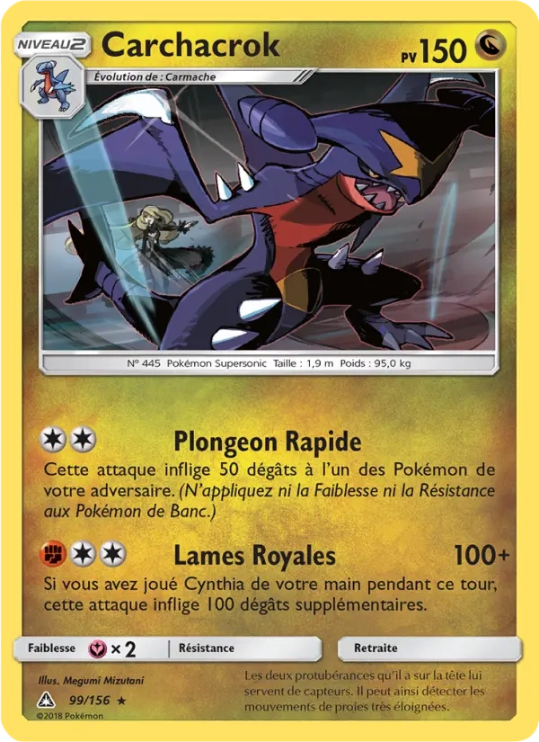 99/156 Carchacrok HOLO MOSAIQUE - Ultra-Prisme