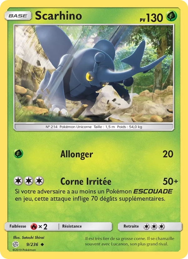 9/236 Scarhino REVERSE - Éclipse Cosmique