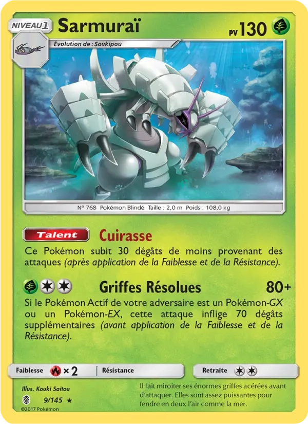 9/145 Sarmurai HOLO - Gardiens Ascendants