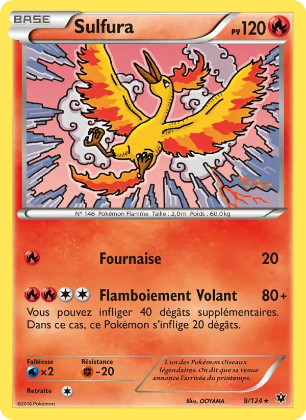 9/124 Sulfura RARE - Impact des Destins