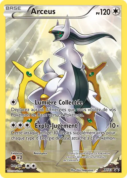 XY83 Arceus FA - Anglais