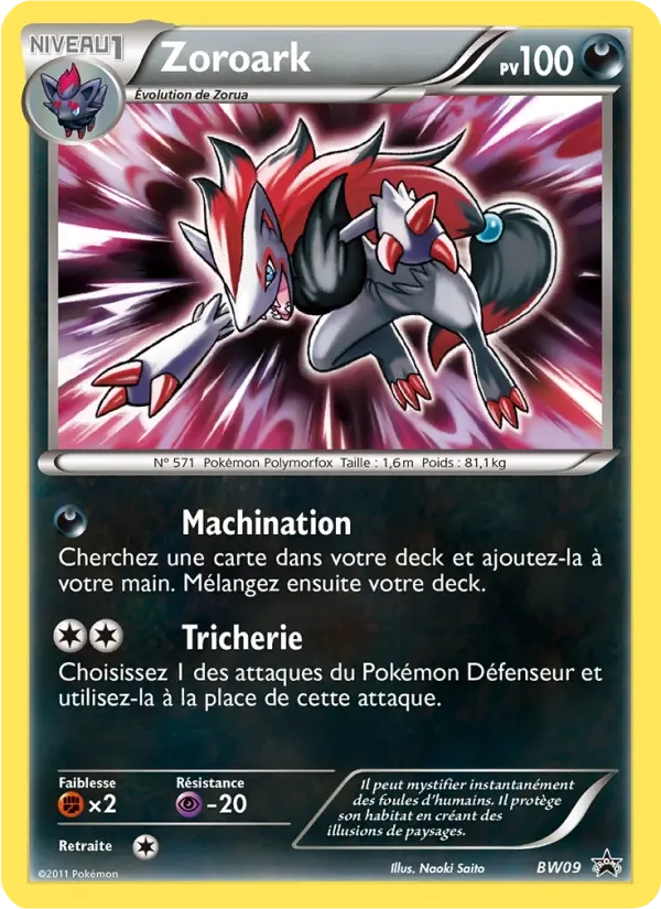 BW09 Zoroark HOLO - Promo BW