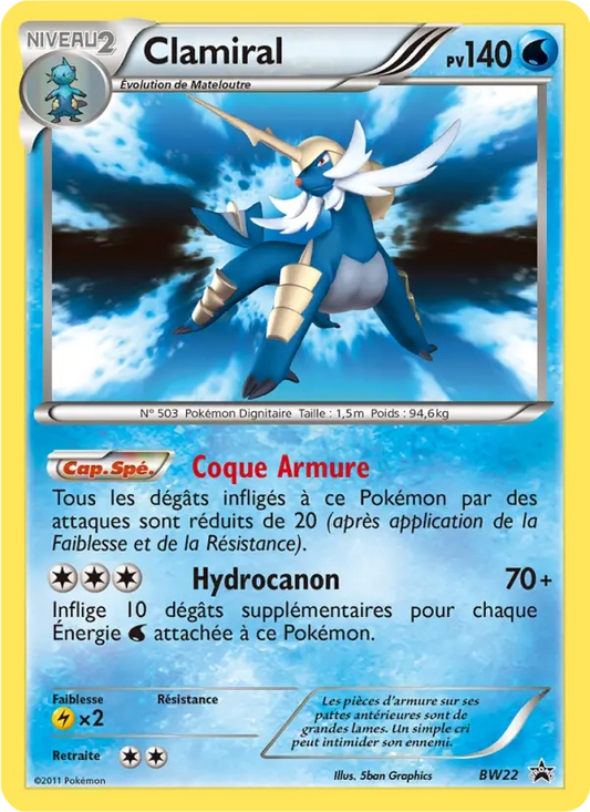 BW22 Clamiral HOLO - Promo BW