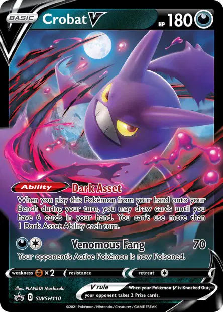 SWSH110 Crobat V - Anglais