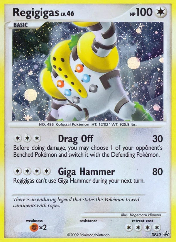 DP40 Regigigas HOLO - Promo DP