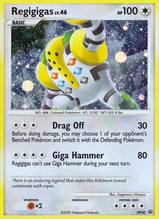 DP40 Regigigas HOLO - Promo DP