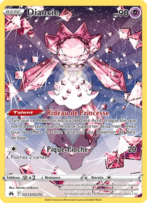 GG13/GG70 Diancie GG - Zénith Suprême