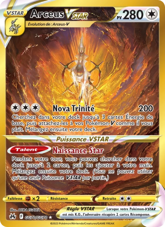 GG70/GG70 Arceus VSTAR - Zénith Suprême
