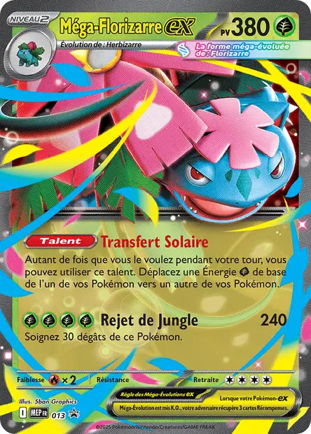 MEP013 Mega Florizarre EX - Promo ME