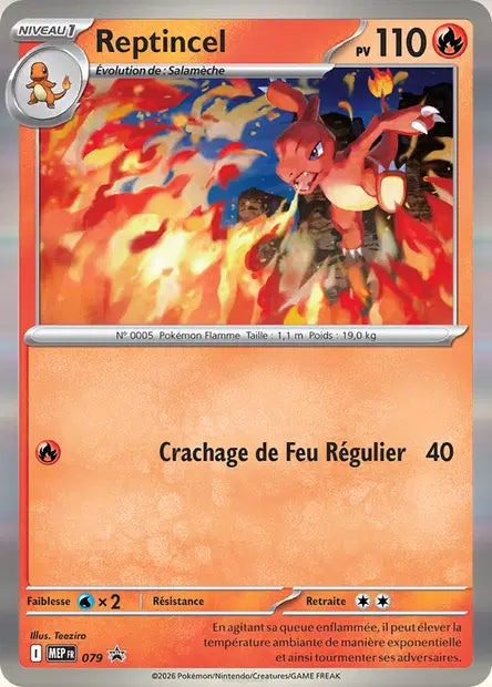 MEP079 Reptincel HOLO - Promo ME