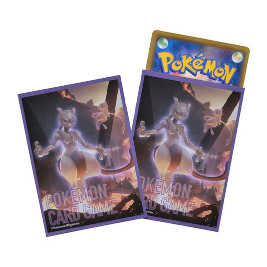 MEWTWOVER3 Rebellion Crash Mewtwo Version 3 Sleeves Pokemon Center - Sleeves Pokemon Center