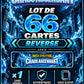 Lot de 66 Reverse ME4 (sans doublon)