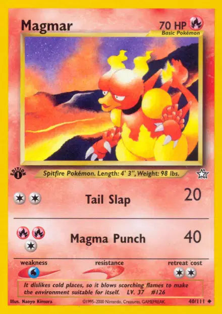 40/111 Magmar UNCO ED1 - Anglais