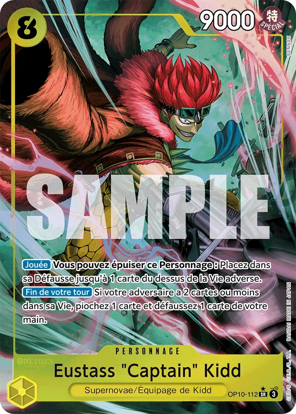 OP10-112-ALT Eustass Captain Kidd ALT - One Piece