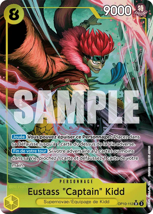 OP10-112-ALT Eustass Captain Kidd ALT - One Piece