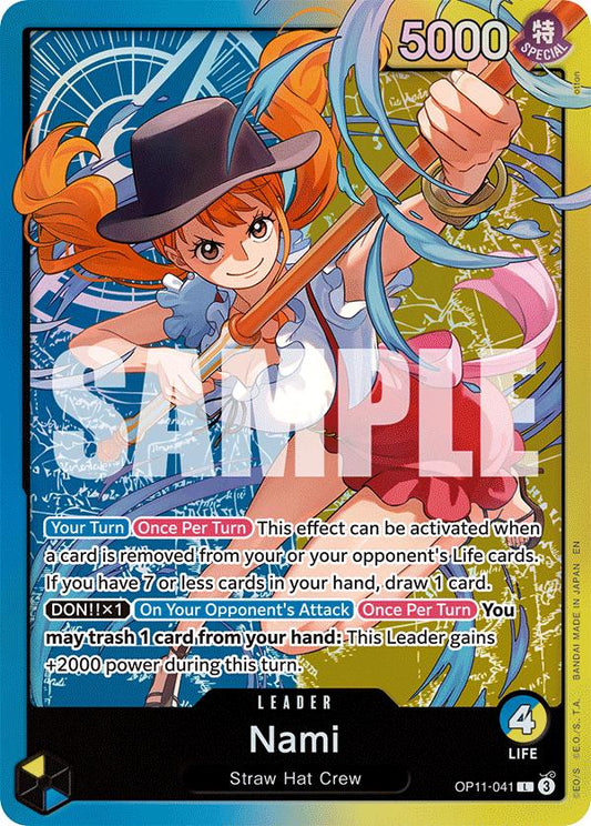 OP11-041-LEADER Nami LEADER - One Piece