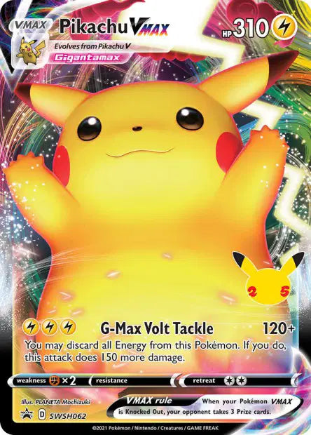 SWSH062 Pikachu VMAX - Anglais