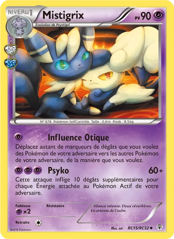 RC15/RC32 Mistigrix HOLO - Générations
