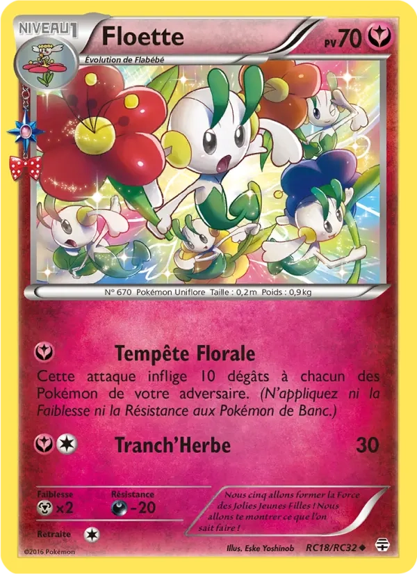 RC18/RC32 Floette HOLO - Générations