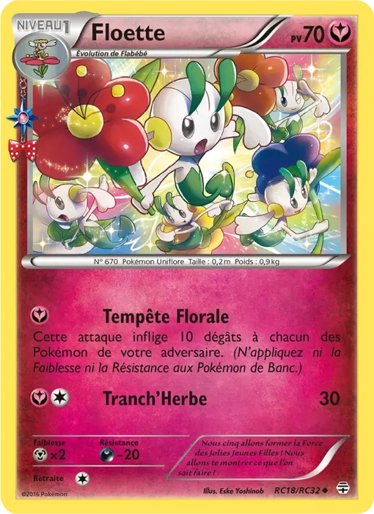 RC18/RC32 Floette HOLO - Générations