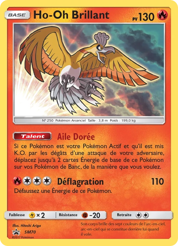 SM70 Ho Oh Brillant HOLO - Promo SM