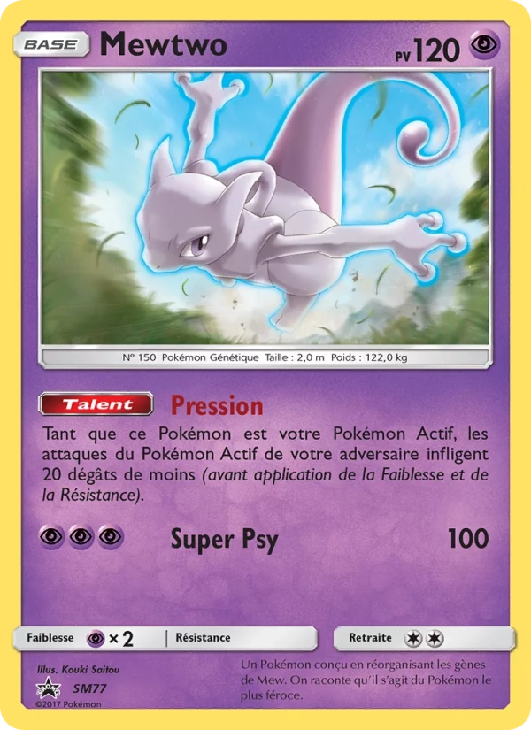 SM77 Mewtwo HOLO - Promo SM