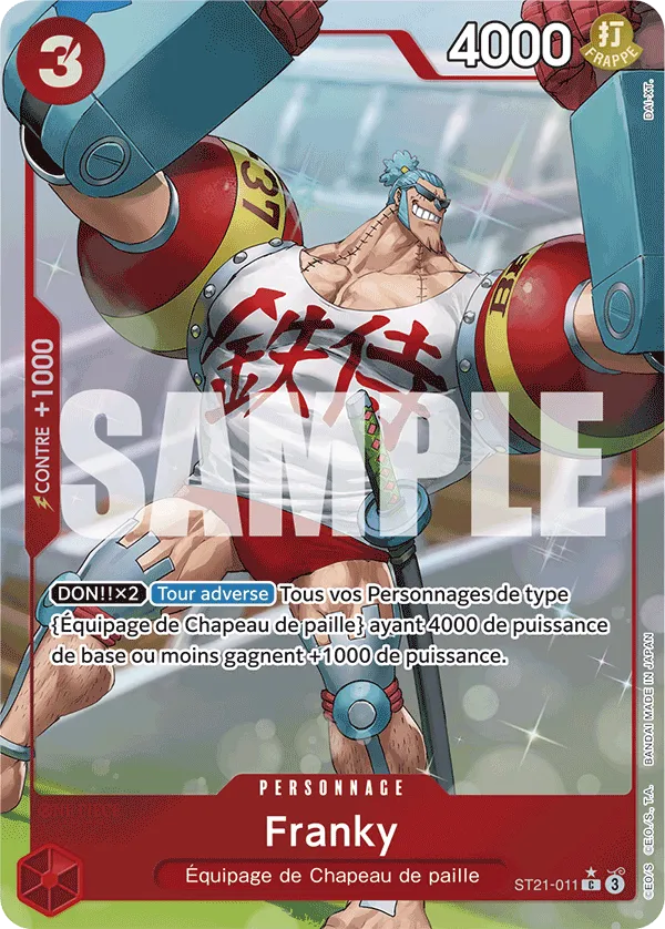 ST21-011-ALT Franky ALT - One Piece