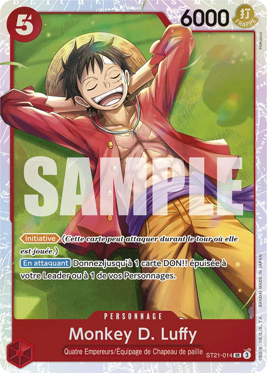 ST21-014-SR Monkey D Luffy SR - One Piece