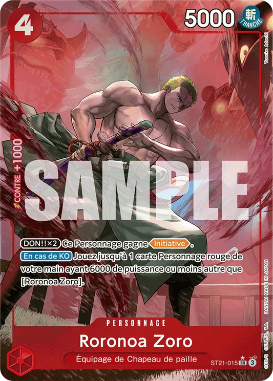 ST21-015-ALT Roronoa Zoro ALT - One Piece