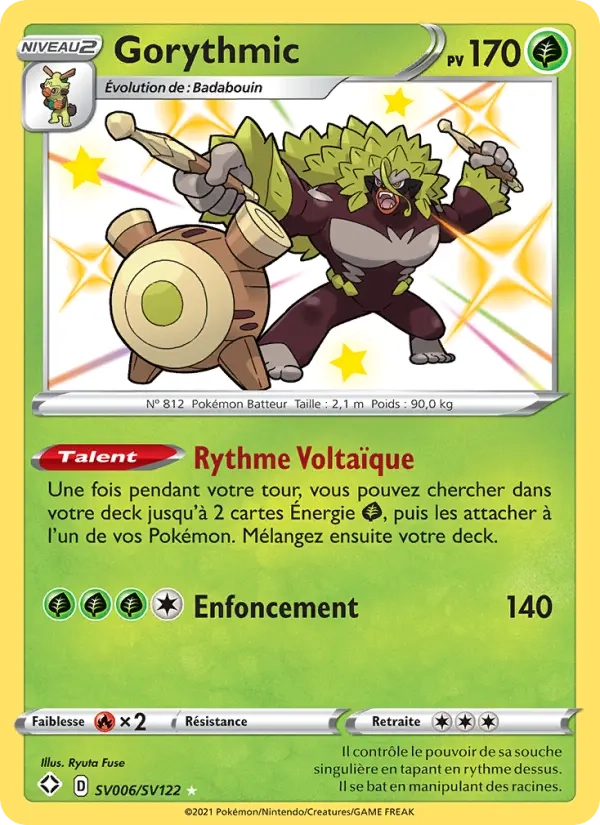 SV006/SV122 Gorythmic SHINY - Destinées Radieuses