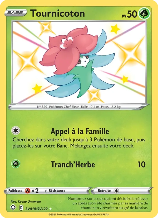 SV010/SV122 Tournicoton SHINY - Destinées Radieuses