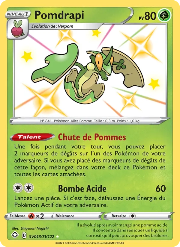 SV013/SV122 Pomdrapi SHINY - Destinées Radieuses