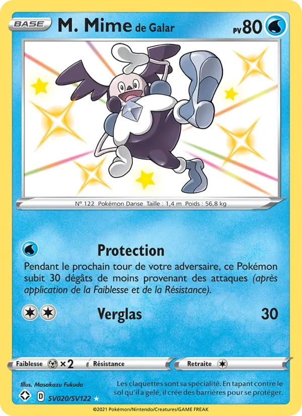 SV020/SV122 Mr Mime SHINY - Destinées Radieuses