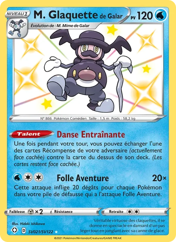SV021/SV122 Mr Glaquette SHINY - Destinées Radieuses