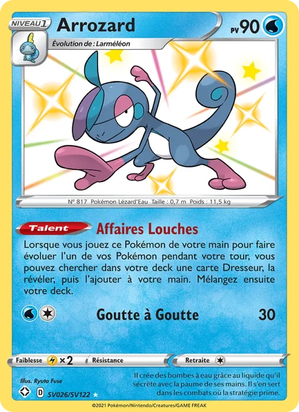 SV026/SV122 Arrozard SHINY - Destinées Radieuses