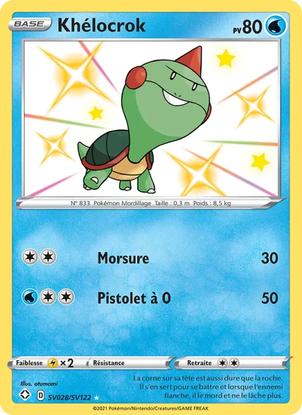 SV028/SV122 Khelocrok SHINY - Destinées Radieuses