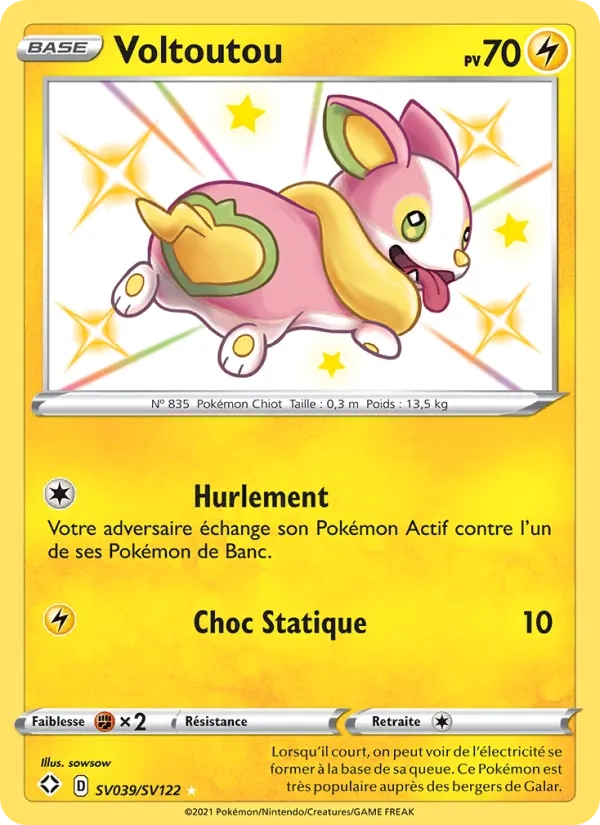 SV039/SV122 Voltoutou SHINY - Destinées Radieuses