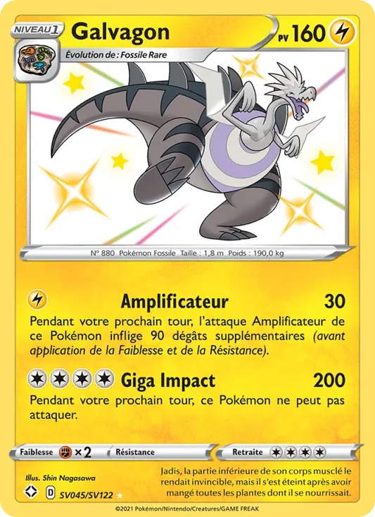 SV045/SV122 Galvagon SHINY - Destinées Radieuses