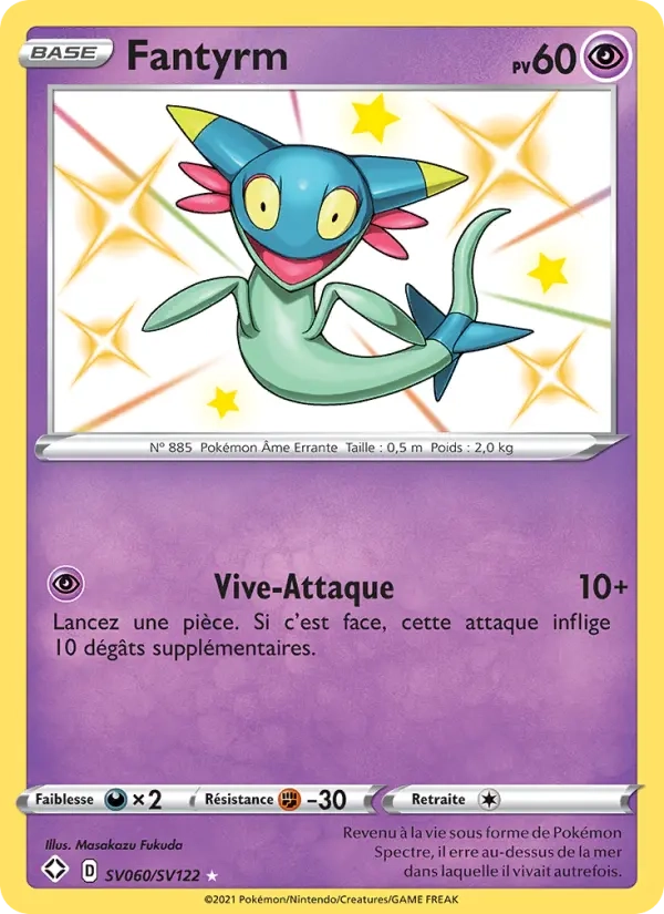 SV060/SV122 Fantyrm SHINY - Destinées Radieuses
