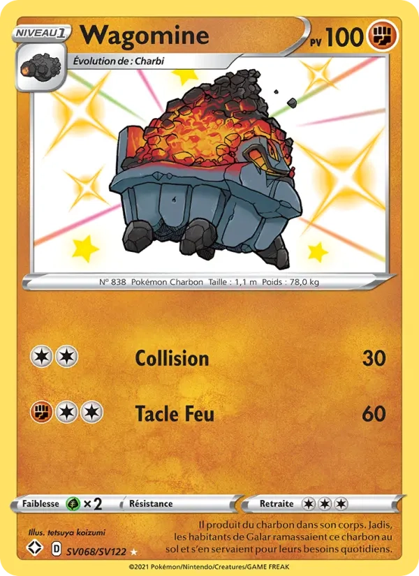 SV068/SV122 Wagomine SHINY - Destinées Radieuses