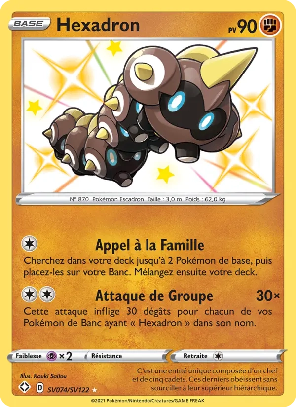 SV074/SV122 Hexadron SHINY - Destinées Radieuses