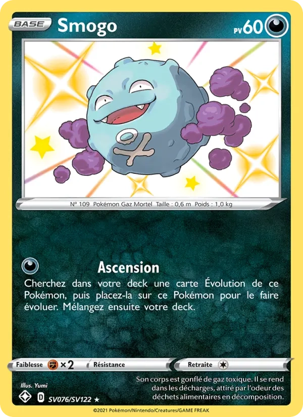 SV076/SV122 Smogo SHINY - Destinées Radieuses