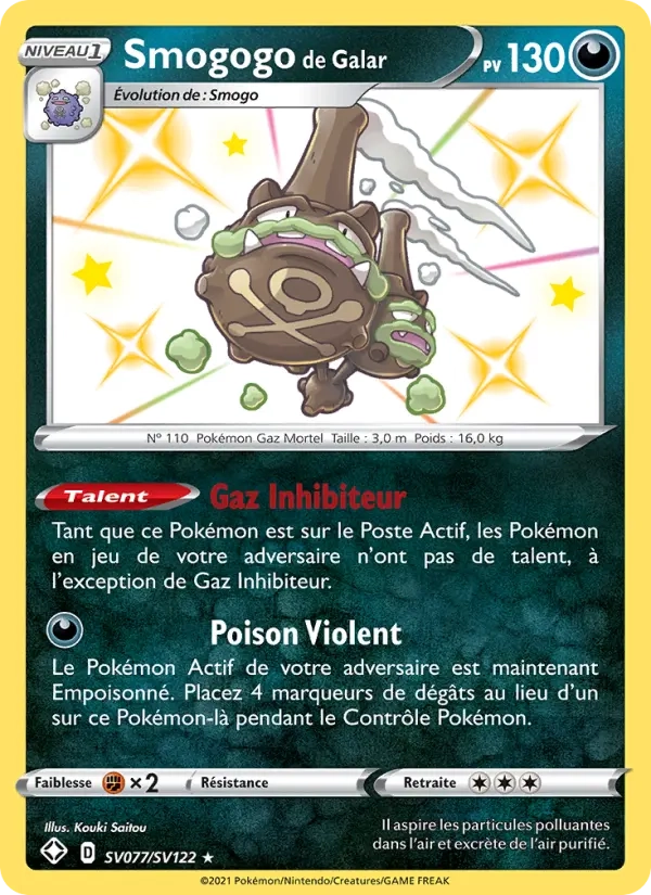 SV077/SV122 Smogogo SHINY - Destinées Radieuses