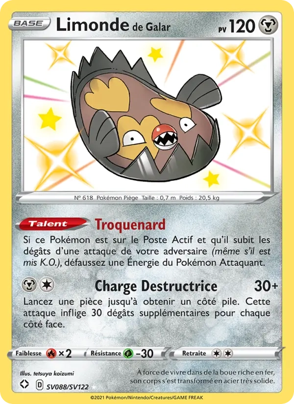 SV088/SV122 Limonde SHINY - Destinées Radieuses